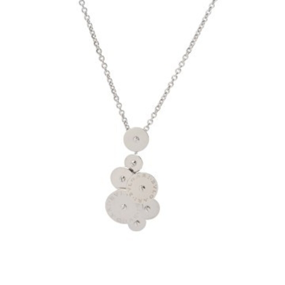 BVLGARI Bulgari Cycladi Necklace, Women's, 18K White Gold (WG), A-Rank, Used,...